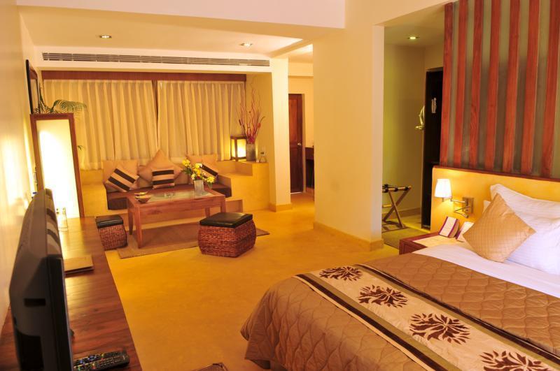 The Clematis Hotel Candolim Ruang foto